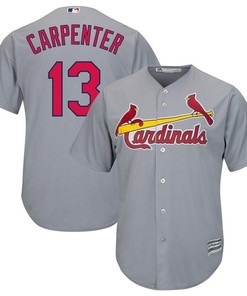 Matt Carpenter St. Louis Cardinals Official Cool Base Player Jersey - Gray