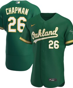 Matt Chapman 26 Oakland Athletics Alternate Player Elite Jersey - Kelly Green