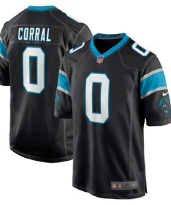 Matt Corral Carolina Panthers 2022 Nfl Draft Pick Player Game Jersey - Black Nfl