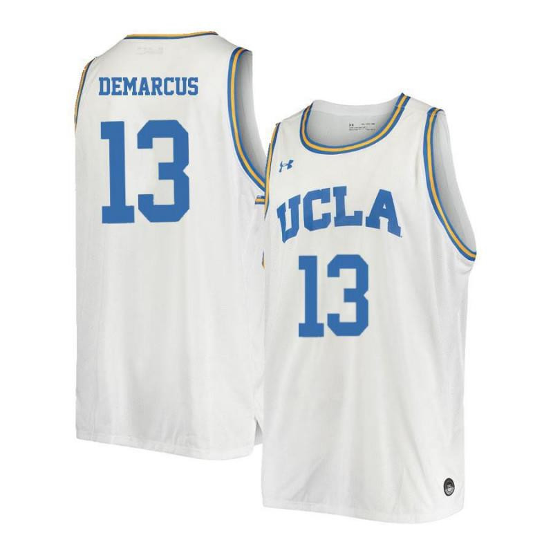 Matt DeMarcus 13 UCLA Bruins Retro Elite Basketball Men Jersey - White