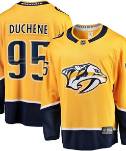 Matt Duchene Nashville Predators Fanatics Branded Home Premier Breakaway Player Jersey - Gold Nhl