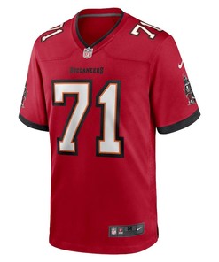 Matt Feiler 71 Tampa Bay Buccaneers Men Game Jersey - Red