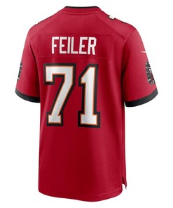 Matt Feiler 71 Tampa Bay Buccaneers Men Game Jersey - Red