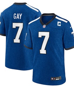 Matt Gay 7 Indianapolis Colts Indiana Nights Alternate Game Men Jersey - Royal