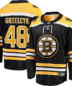 Matt Grzelcyk Boston Bruins Fanatics Branded Team Home Breakaway Player Jersey - Black Nhl