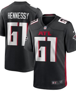 Matt Hennessy Atlanta Falcons Player Game Jersey - Black Nfl