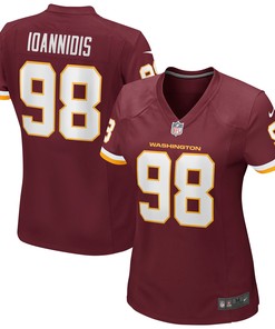 Matt Ioannidis Washington Football Team Womens Game Player Jersey -burgundy Nfl
