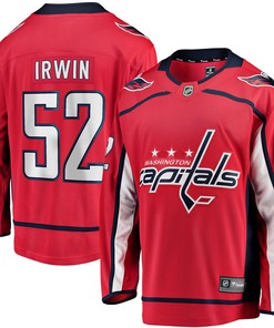 Matt Irwin Washington Capitals Fanatics Branded Home Breakaway Player Jersey - Red Nhl