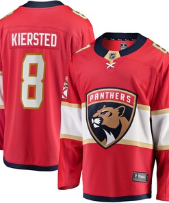 Matt Kiersted Florida Panthers Fanatics Branded Home Breakaway Player Jersey - Red Nhl