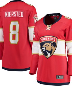 Matt Kiersted Florida Panthers Fanatics Branded Womens Home Breakaway Player Jersey - Red Nhl