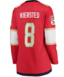 Matt Kiersted Florida Panthers Women's Home Breakaway Player Jersey - Red Jersey