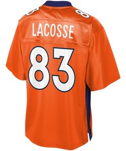 Matt Lacosse Denver Broncos Nfl Pro Line Player Jersey - Orange