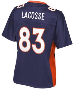 Matt Lacosse Denver Broncos Nfl Pro Line Womens Alternate Player Jersey - Navy