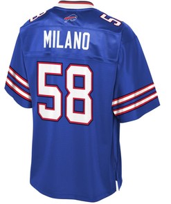 Matt Milano Buffalo Bills Nfl Pro Line Youth Player Jersey - Royal
