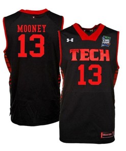 Matt Mooney 13 Texas Tech Red Raiders Basketball Jersey Black