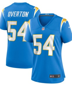 Matt Overton Los Angeles Chargers Womens Game Jersey - Powder Blue Nfl