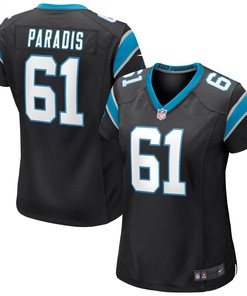 Matt Paradis Carolina Panthers Womens Game Jersey - Black Nfl