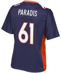 Matt Paradis Denver Broncos Nfl Pro Line Womens Alternate Player Jersey - Navy