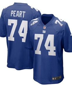 Matt Peart 74 New York Giants Game Jersey - Royal
