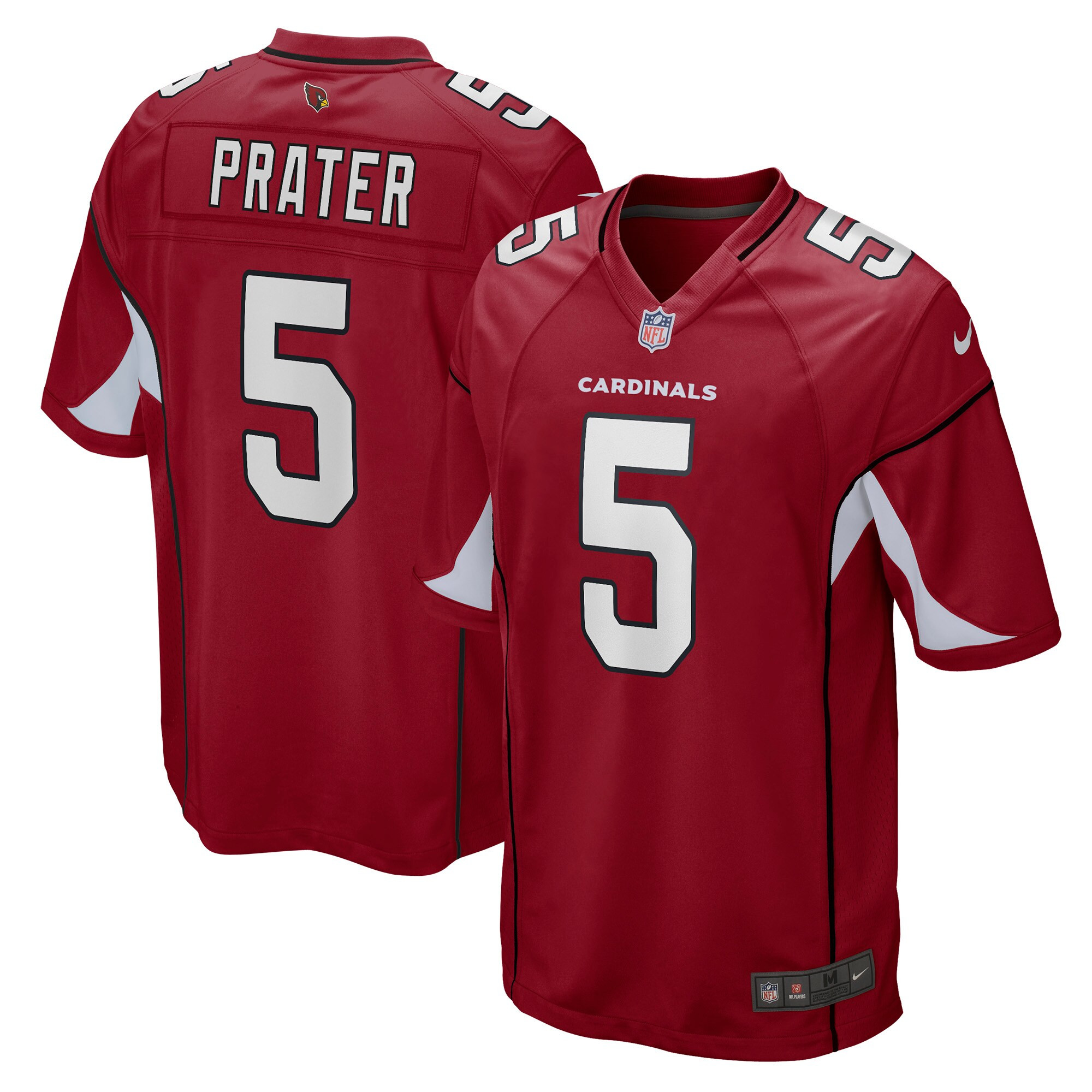 Matt Prater Arizona Cardinals Game Jersey - Cardinal Nfl