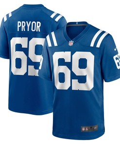 Matt Pryor Indianapolis Colts Game Jersey - Royal Nfl