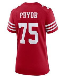 Matt Pryor San Francisco 49ers Women's Player Game Jersey - Scarlet