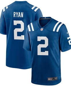 Matt Ryan 2 Indianapolis Colts Game Men Jersey - Royal Jersey