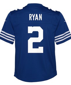 Matt Ryan 2 Indianapolis Colts Youth Alternate Game Jersey - Royal
