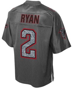 Matt Ryan Atlanta Falcons Nfl Pro Line Fashion Static Jersey - Gray