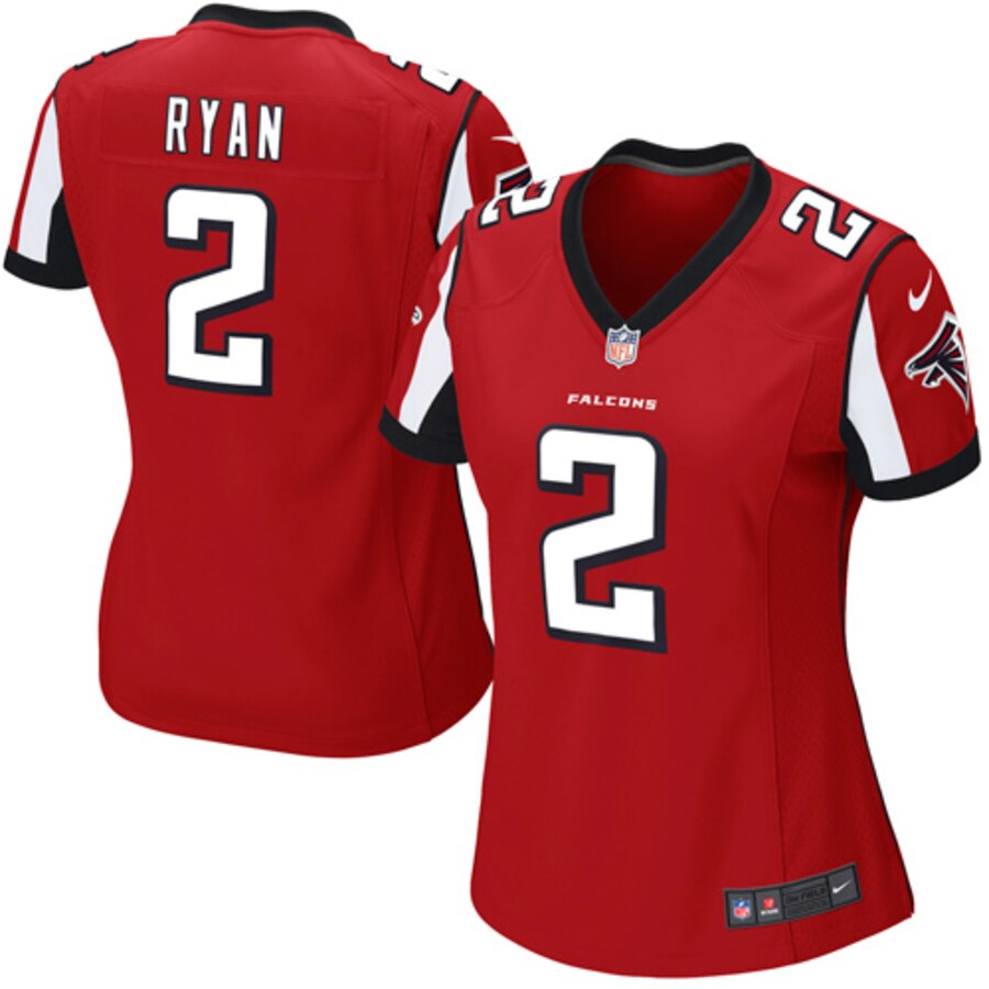 Matt Ryan Atlanta Falcons Nike Womens Game Jersey - Red