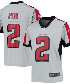 Matt Ryan Atlanta Falcons Nike Youth Inverted Game Jersey - Silver