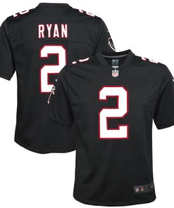 Matt Ryan Atlanta Falcons Throwback Game Jersey - Black Nfl