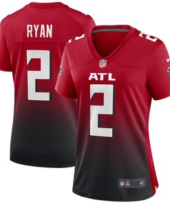 Matt Ryan Atlanta Falcons Womens 2nd Alternate Game Jersey - Red Nfl