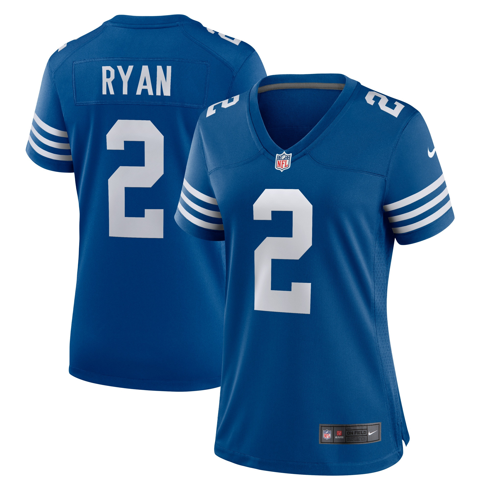 Matt Ryan Indianapolis Colts Womens Alternate Game Jersey - Royal Nfl