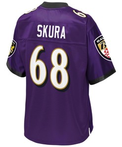Matt Skura Baltimore Ravens Nfl Pro Line Team Color Player Jersey - Purple