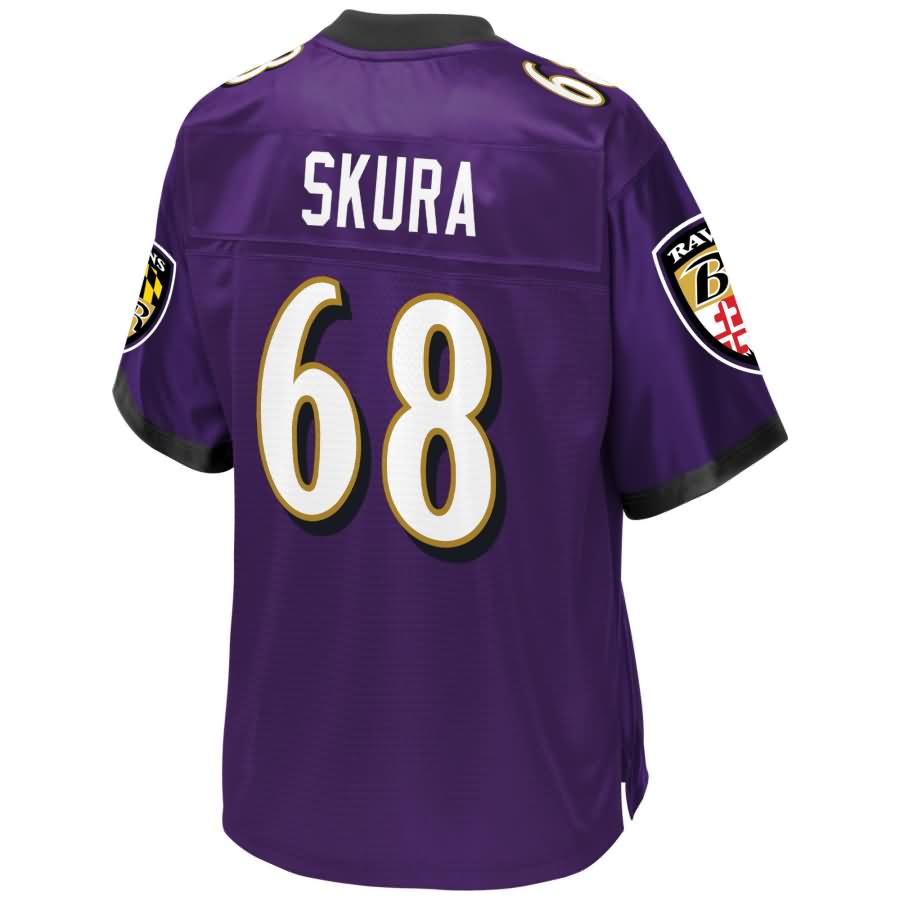 Matt Skura Baltimore Ravens Nfl Pro Line Team Color Player Jersey - Purple