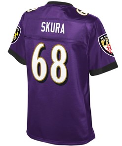 Matt Skura Baltimore Ravens Nfl Pro Line Womens Team Color Player Jersey - Purple