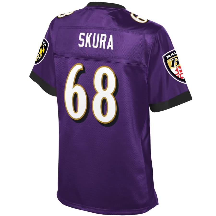 Matt Skura Baltimore Ravens Nfl Pro Line Womens Team Color Player Jersey - Purple