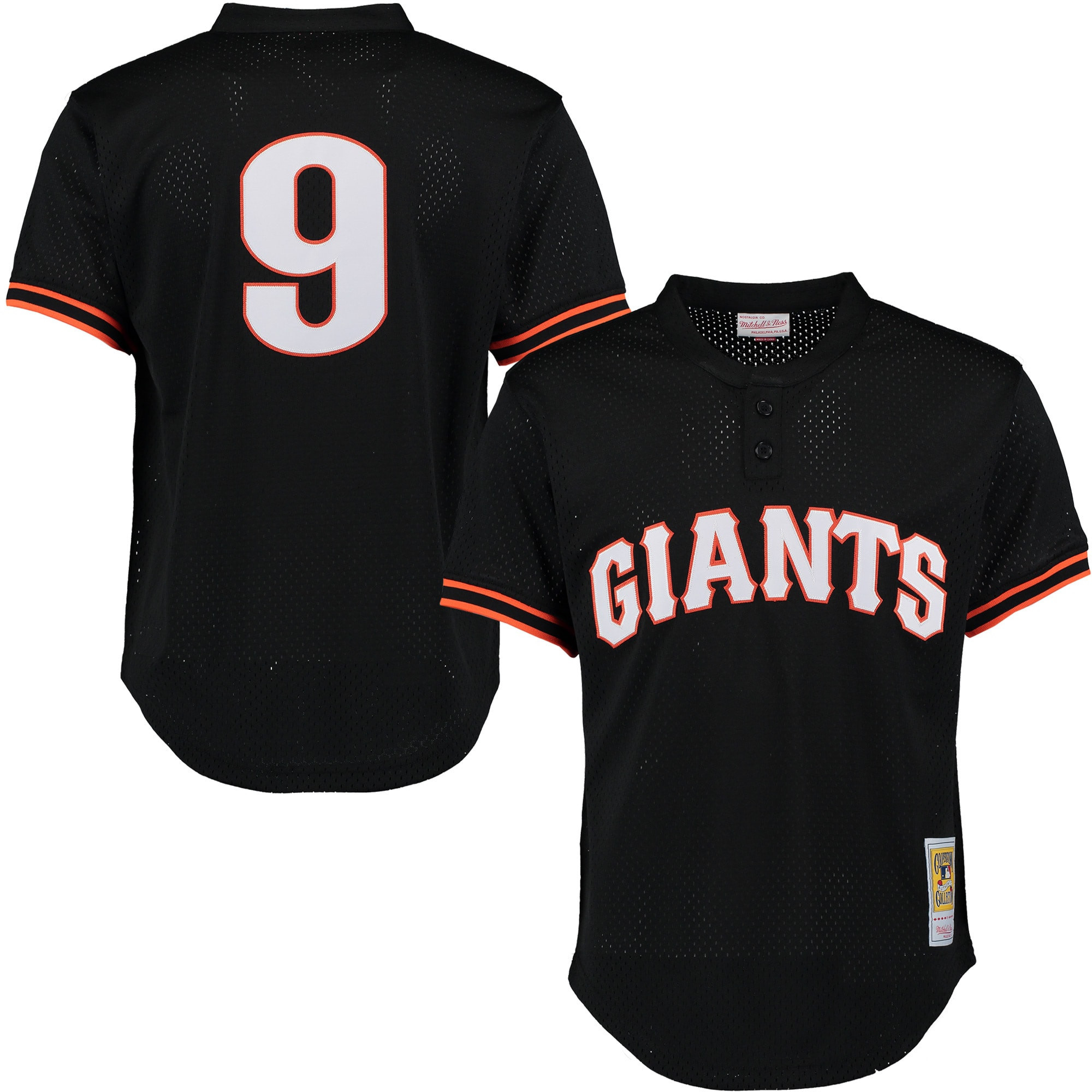 Matt Williams San Francisco Giants Mitchell & Ness Cooperstown Mesh Batting Practice Jersey - Black Mlb