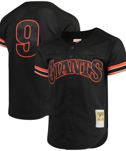 Matt Williams San Francisco Giants Mitchell & Ness Fashion Cooperstown Collection Mesh Batting Practice Jersey - Black Mlb