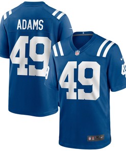 Matthew Adams Indianapolis Colts Game Jersey - Royal Nfl