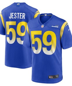 Matthew Jester 59 Los Angeles Rams Home Game Jersey - Royal