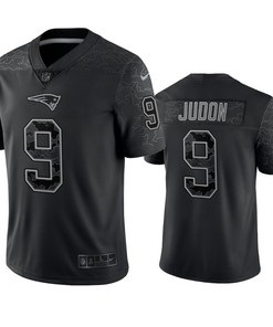 Matthew Judon 9 New England Patriots Black Reflective Limited Jersey - Men
