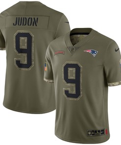 Matthew Judon New England Patriots 2022 Salute To Service Limited Jersey - Olive