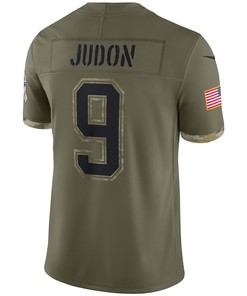 Matthew Judon New England Patriots 2022 Salute To Service Limited Jersey - Olive