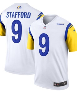 Matthew Stafford 9 Los Angeles Rams Legend Jersey - White