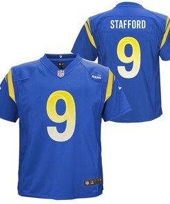 Matthew Stafford 9 Los Angeles Rams Preschool Game Jersey - Royal