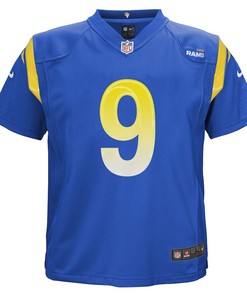 Matthew Stafford 9 Los Angeles Rams Preschool Game Jersey - Royal