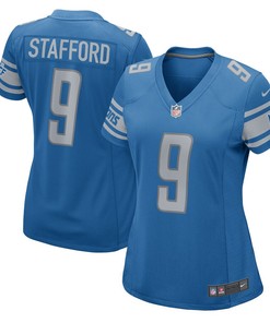 Matthew Stafford Detroit Lions Nike Womens 2017 Game Jersey - Blue
