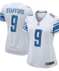 Matthew Stafford Detroit Lions Nike Womens 2017 Game Jersey - White